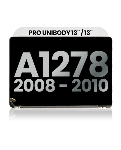Complete LCD Display Assembly Compatible For MacBook Pro Unibody 13&quot; / MacBook 13&quot; (A1278 / Mid 2009 / Mid 2010) / (A1278 / Late 2008) (Used OEM Pull: Grade B)