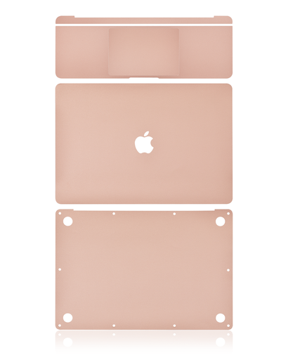4in1 (Top, Bottom, Keyboard, Palmrest) Skin Compatible For MacBook Air 13&quot; Retina (A1932 / Late 2018 / Early 2019) (Rose Gold)