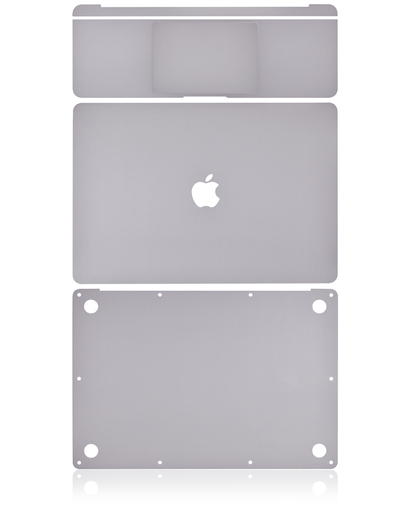 4in1 (Top, Bottom, Keyboard, Palmrest) Skin Compatible For MacBook Air 13&quot; Retina (A1932 / Late 2018 / Early 2019) (Space Gray)