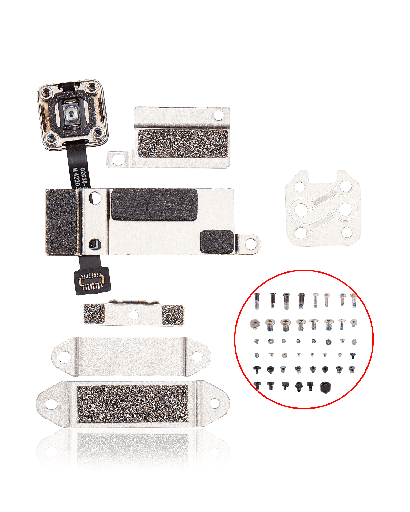 Full Set Small Metal Bracket And Screw Set Compatible For MacBook Air 13&quot; Retina (A2337 / Late 2020)