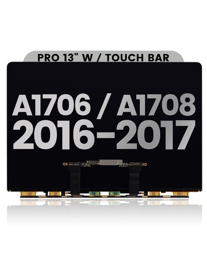 LCD Panel Only Compatible For MacBook Pro 13&quot; W/ Touch Bar (A1706 / A1708 / Late 2016 / Mid 2017) (Panel Only)