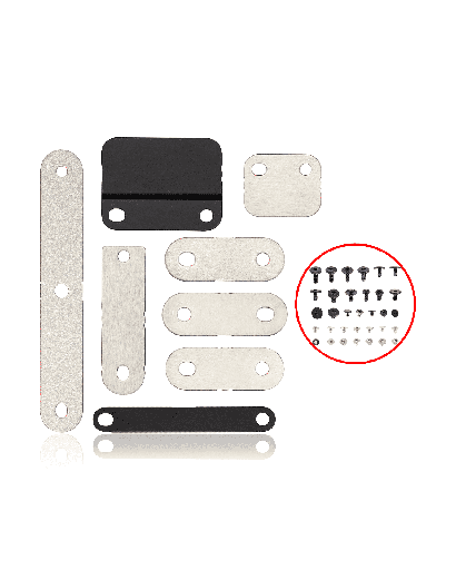 Full Set Small Metal Bracket And Screw Set Compatible For MacBook Pro 14&quot; (A2442 / Late 2021)