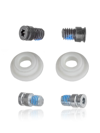 Hard Drive Screws + Rubber Pads (Torx T6) Compatible For MacBook Pro 15&quot; (A1260 / Early 2008)