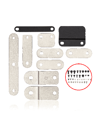 Full Set Small Metal Bracket And Screw Set Compatible For MacBook Pro 16&quot; (A2485 / Late 2021)