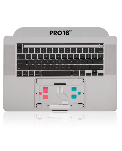 Top Case With Keyboard Compatible For MacBook Pro 16&quot; (A2141 / Mid 2019) (US English) (Used OEM Pull: Grade New) (Space Gray)