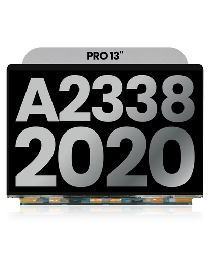 LCD Panel Only (M1) Compatible For MacBook Pro 13&quot; (A2338 / Late 2020) (Compatible For All Years) (Panel Only)