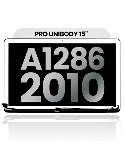 Complete LCD Display Assembly Compatible For MacBook Pro Unibody 15&quot; (A1286 / Mid 2010) (Used OEM Pull: Grade A) ( Anti-Glare)