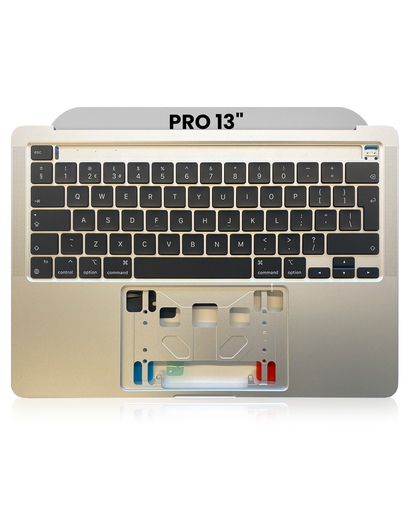 Top Case With Keyboard Compatible For MacBook Pro 13&quot; (A2338 / Late 2020) (UK English) (Silver)