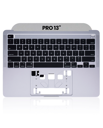 Top Case With Keyboard Compatible MacBook Pro 13&quot; (A2289 / Early 2020) (US Keyboard) (Used OEM Pull: Grade New) (Space Gray)