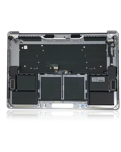Top Case With Keyboard &amp; Trackpad Compatible For MacBook Pro Pro 15&quot; W/ Touch Bar (A1707 / Late 2016 / Mid 2017) (UK Keyboard) (Used OEM Pull: Grade A) (Space Gray)