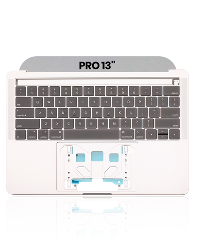 Top Case With Keyboard Compatible For MacBook Pro 13&quot; (A1989 / Late 2018 / Early 2019) (US Keyboard) (Used OEM Pull: Grade New) (Space Gray)
