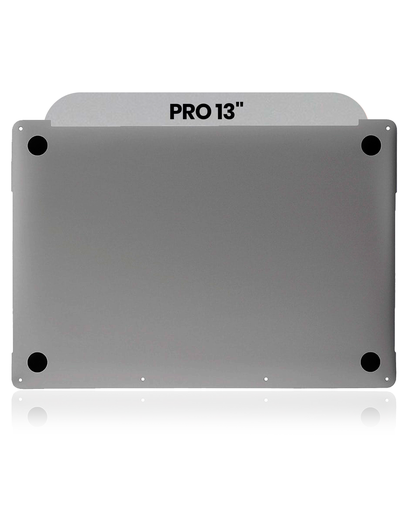Bottom Case Compatible For MacBook Pro 13&quot; W/ Touch Bar (A1706 / Late 2016 / Mid 2017) (A1989 / Late 2018 / Early 2019) (Space Gray)