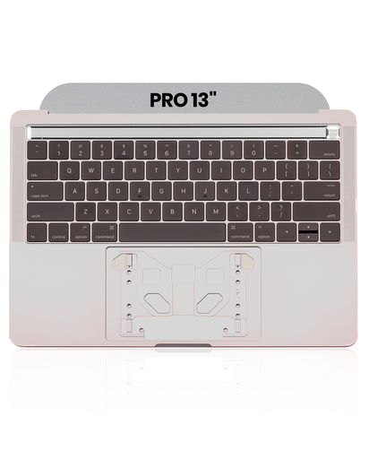 Top Case With Keyboard Compatible For MacBook Pro 13&quot; W/ Touch Bar (A1706 / Late 2016 / Mid 2017) (US English) (Used OEM Pull: Grade New) (Space Gray)