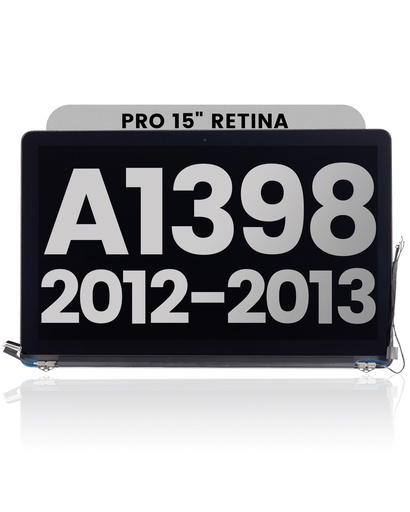 Complete LCD Display Assembly Compatible For MacBook Pro Retina 15&quot; (A1398 / Mid 2012 / Early 2013) (Used OEM Pull: Grade B)