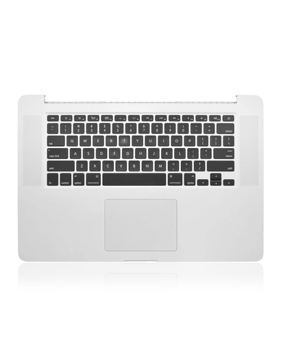 Top Case With Keyboard &amp; Trackpad Compatible For MacBook Pro 15&quot; Retina (A1398 / Late 2013 / Mid 2014) (UK English) (Used OEM Pull: Grade A)