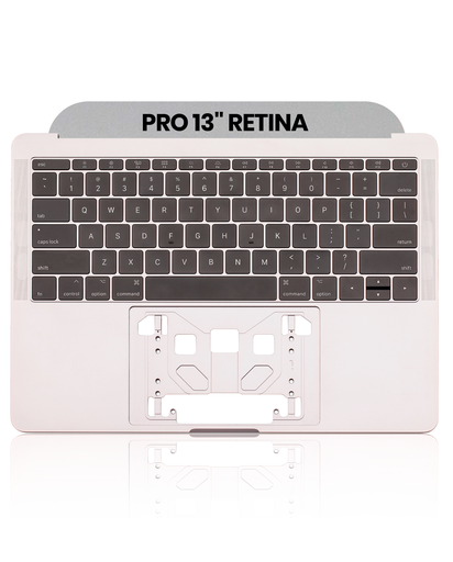 Top Case With Keyboard Compatible For MacBook Pro 13&quot; Retina (A1708 / Late 2016 / Mid 2017) (US Keyboard) (Used OEM Pull: Grade New) (Space Gray)