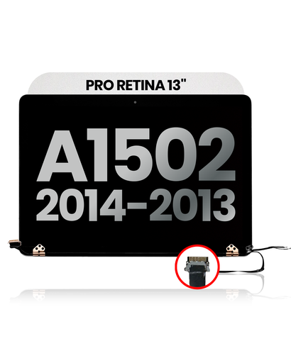 Complete LCD Display Assembly Compatible For MacBook Pro Retina 13&quot; (A1502 / Mid 2014 / Late 2013) (Used OEM Pull: Grade A)