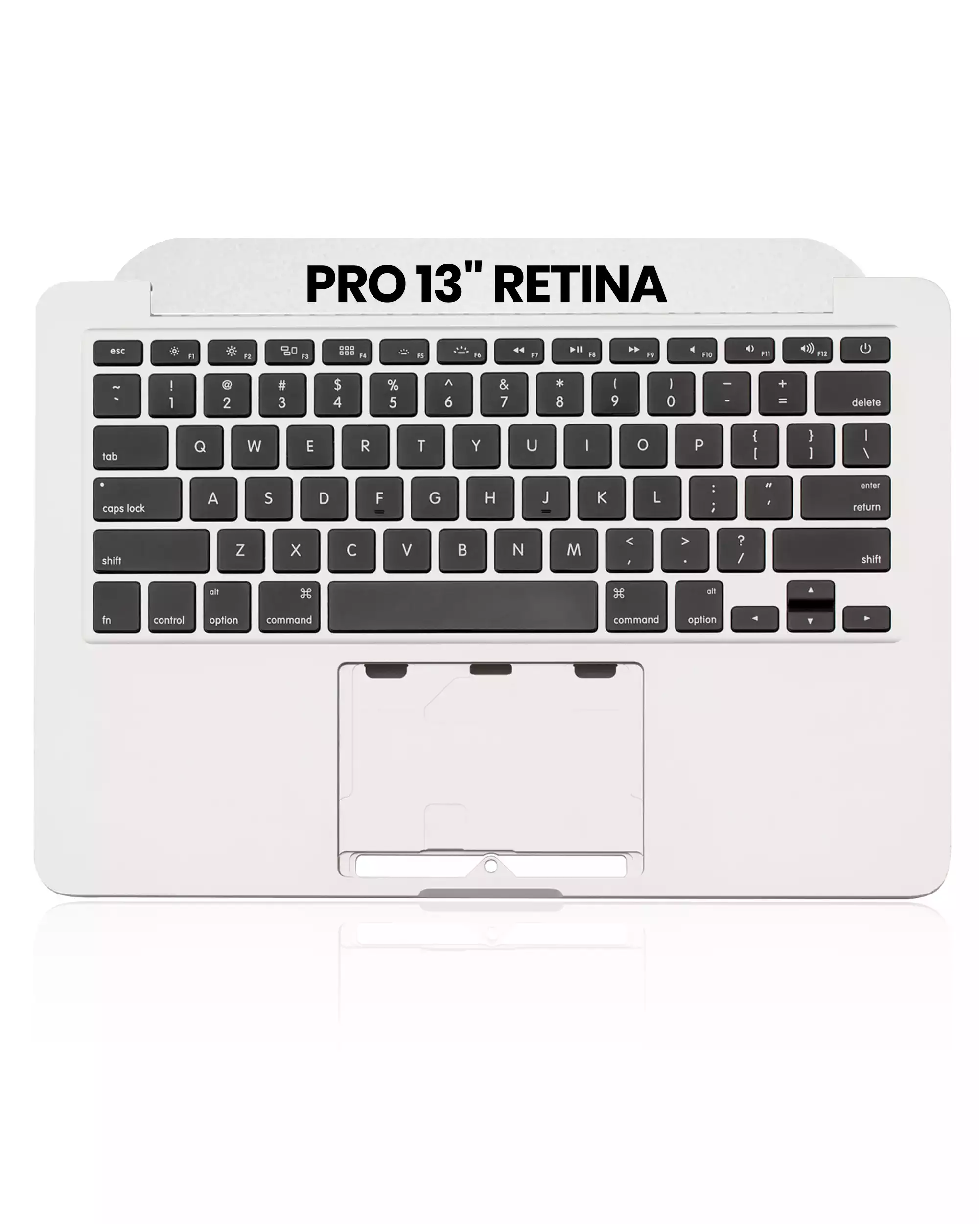Top Case With Keyboard Compatible For MacBook Pro 13&quot; Retina (A1502 / Late 2013 / Mid 2014) (US English) (Used OEM Pull: Grade New)
