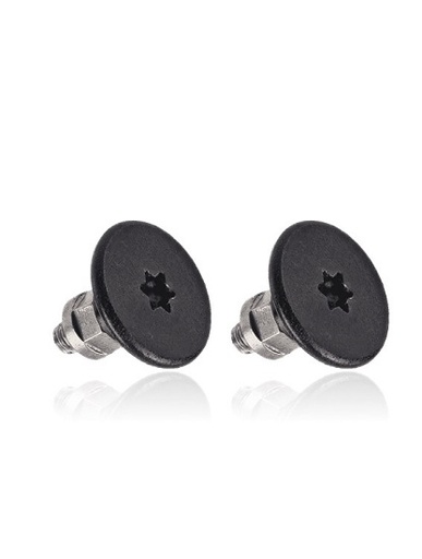 Left Speaker Screws W/ Standoffs (Torx T5) Compatible For MacBook Pro 13&quot; Retina (A1708 / Late 2016 / Mid 2017)