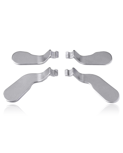 Stainless Steel Paddles Compatible For Xbox One Elite Controller (4 Piece Set)