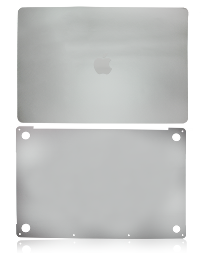 2 in 1 (Top and Bottom) Skin Compatible For MacBook Pro 16&quot; (A2141 / Mid 2019) (Space Gray)