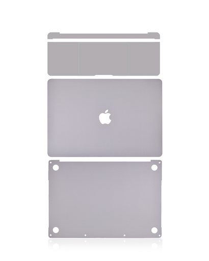 4in1 (Top, Bottom, Keyboard, Palmrest) Skin Compatible For MacBook Pro 13&quot; W/ Touch Bar (A1706 / Late 2016 / Mid 2017) (Space Gray)