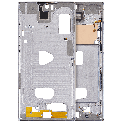 Mid-Frame Housing Compatible For Samsung Galaxy Note 10 Plus (Aura White)