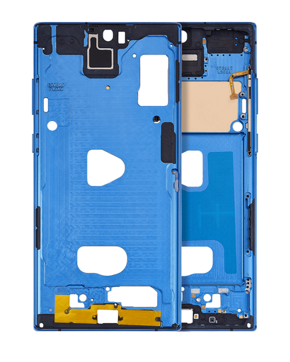 Mid-Frame Housing Compatible For Samsung Galaxy Note 10 Plus (Aura Blue)