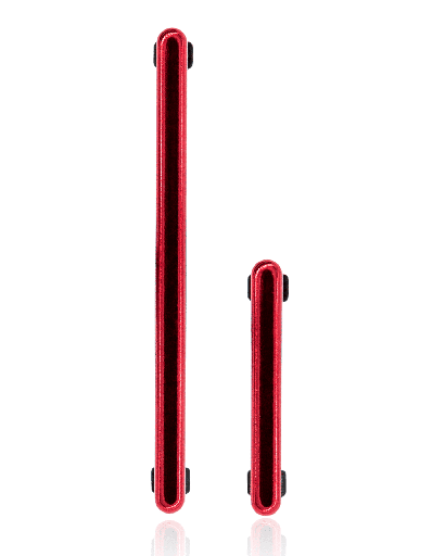 Hard Buttons (Power / Volume) Compatible For Samsung Galaxy Note 10 (Aura Red)