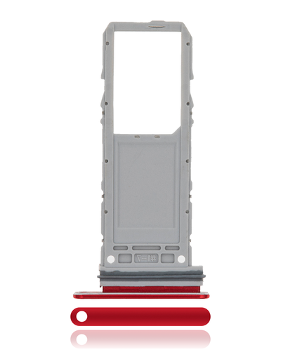 Single Sim Card Tray Compatible For Samsung Galaxy Note 10 (Aura Red)