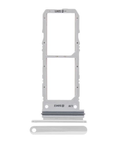 Dual Sim Card Tray Compatible For Samsung Galaxy Note 10 (Aura White)