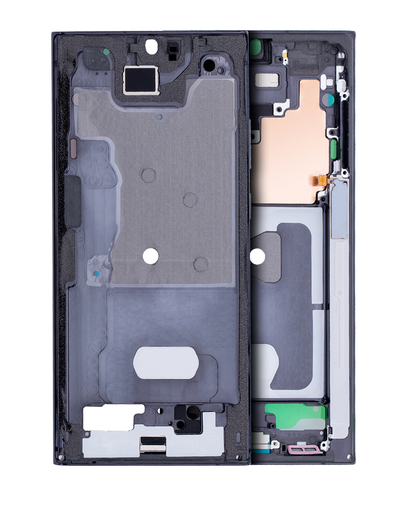 Mid-Frame Housing Compatible For Samsung Galaxy Note 20 Ultra (Mystic Black)