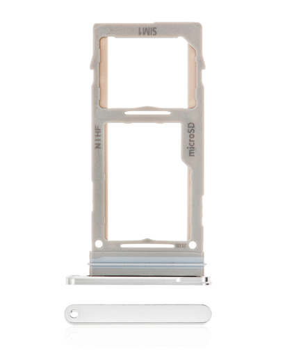 Single Sim Card Tray Compatible For Samsung Galaxy Note 20 Ultra 5G (Mystic White)