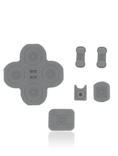 Rubber Conductive D-Pad Buttons (Left) Set Compatible For Nintendo Switch Joy Con Controller (6 Piece Set)