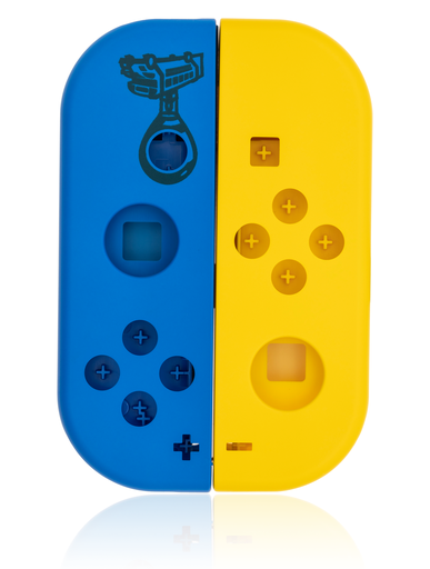 Housing Shell Compatible For Nintendo Switch Joy Con Controller (Yellow / Blue)
