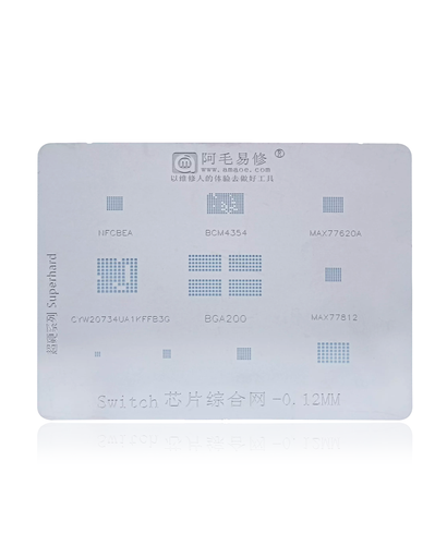 Switch IC Chip Stencils (0.12MM) (Amaoe)