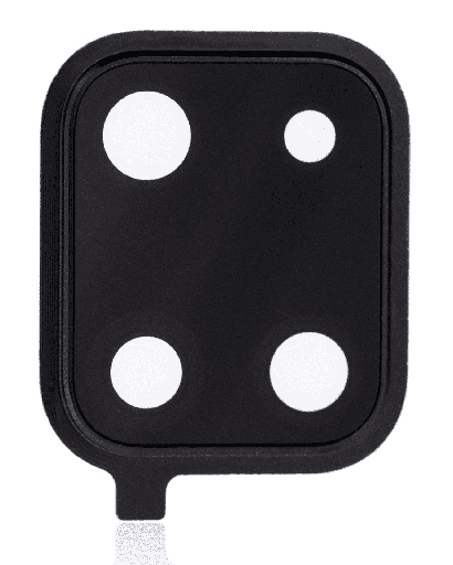 Back Camera Lens With Cover Bezel Ring Compatible For Samsung Galaxy Note 10 Lite (All Colors)