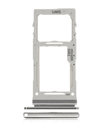 Dual Sim Card Tray Compatible For Samsung Galaxy Note 10 Lite (Aura Glow)