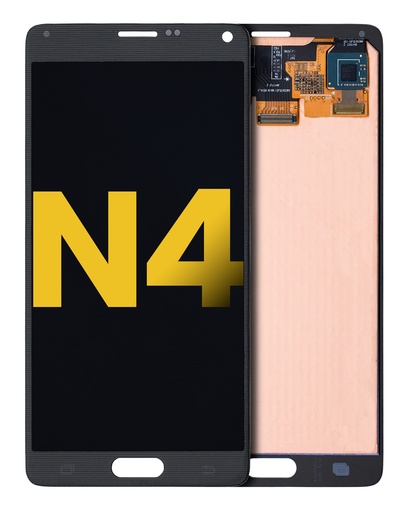 OLED Assembly Without Frame Compatible For Samsung Galaxy Note 4 (Refurbished) (Black)