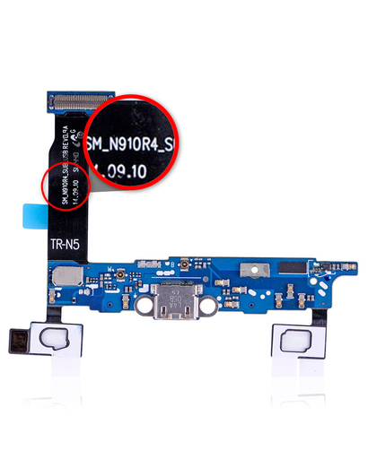 Charging Port Flex Cable Compatible For Samsung Note 4 (N910R4) (US Cellular)