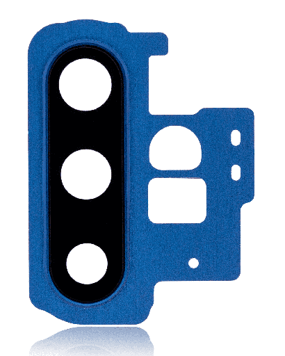 Back Camera Lens With Bracket / Bezel Compatible For Samsung Galaxy Note 10 Plus / 5G (Aura Blue)