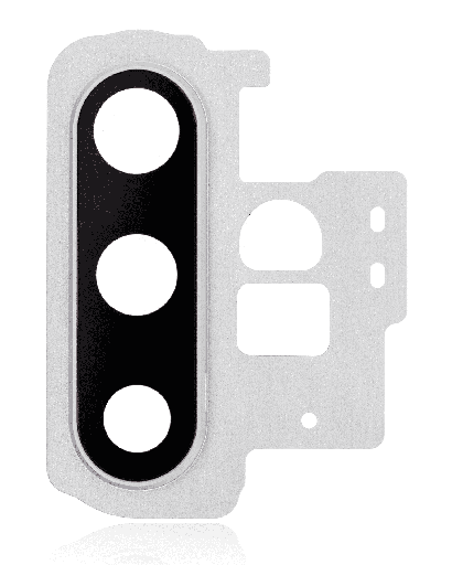 Back Camera Lens With Bracket / Bezel Compatible For Samsung Galaxy Note 10 Plus / 5G (Aura White)