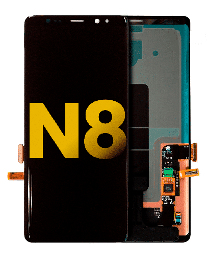 OLED Assembly Without Frame Compatible For Samsung Galaxy Note 8 (Refurbished) (All Colors)