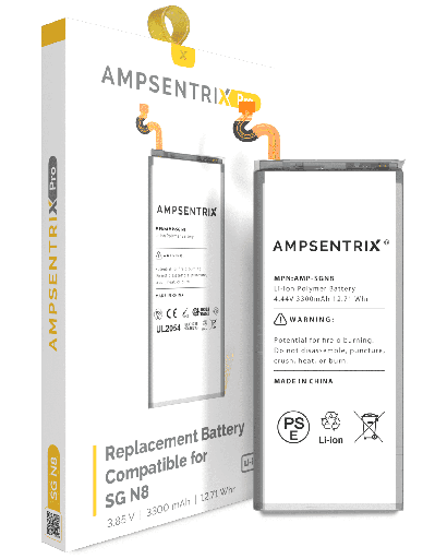 Replacement Battery Compatible For Samsung Galaxy Note 8 (AmpSentrix Pro)