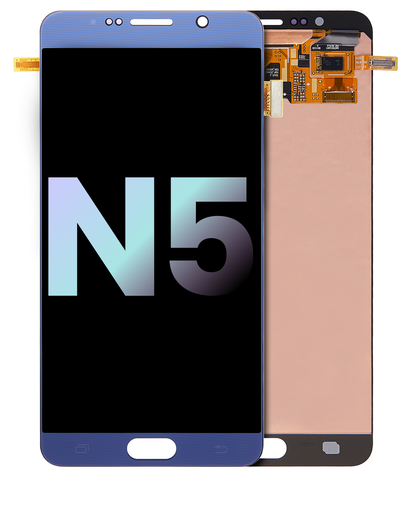 OLED Assembly Without Frame Compatible For Samsung Galaxy Note 5 (Service Pack) (Black Sapphire)
