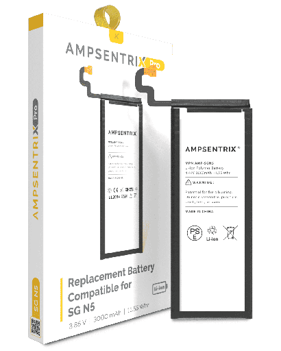 Replacement Battery Compatible For Samsung Galaxy Note 5 (AmpSentrix Pro)