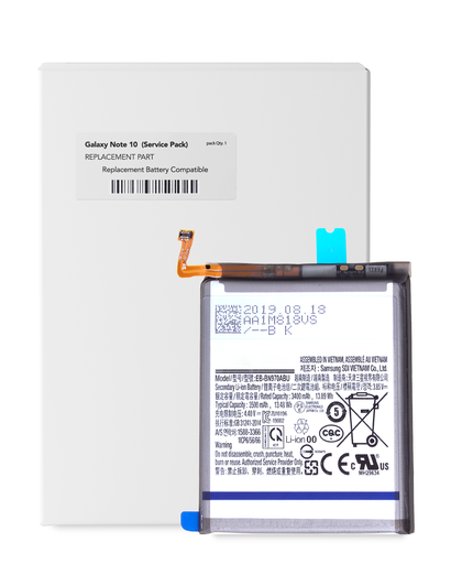 Replacement Battery Compatible For Samsung Galaxy Note 10 (Service Pack)