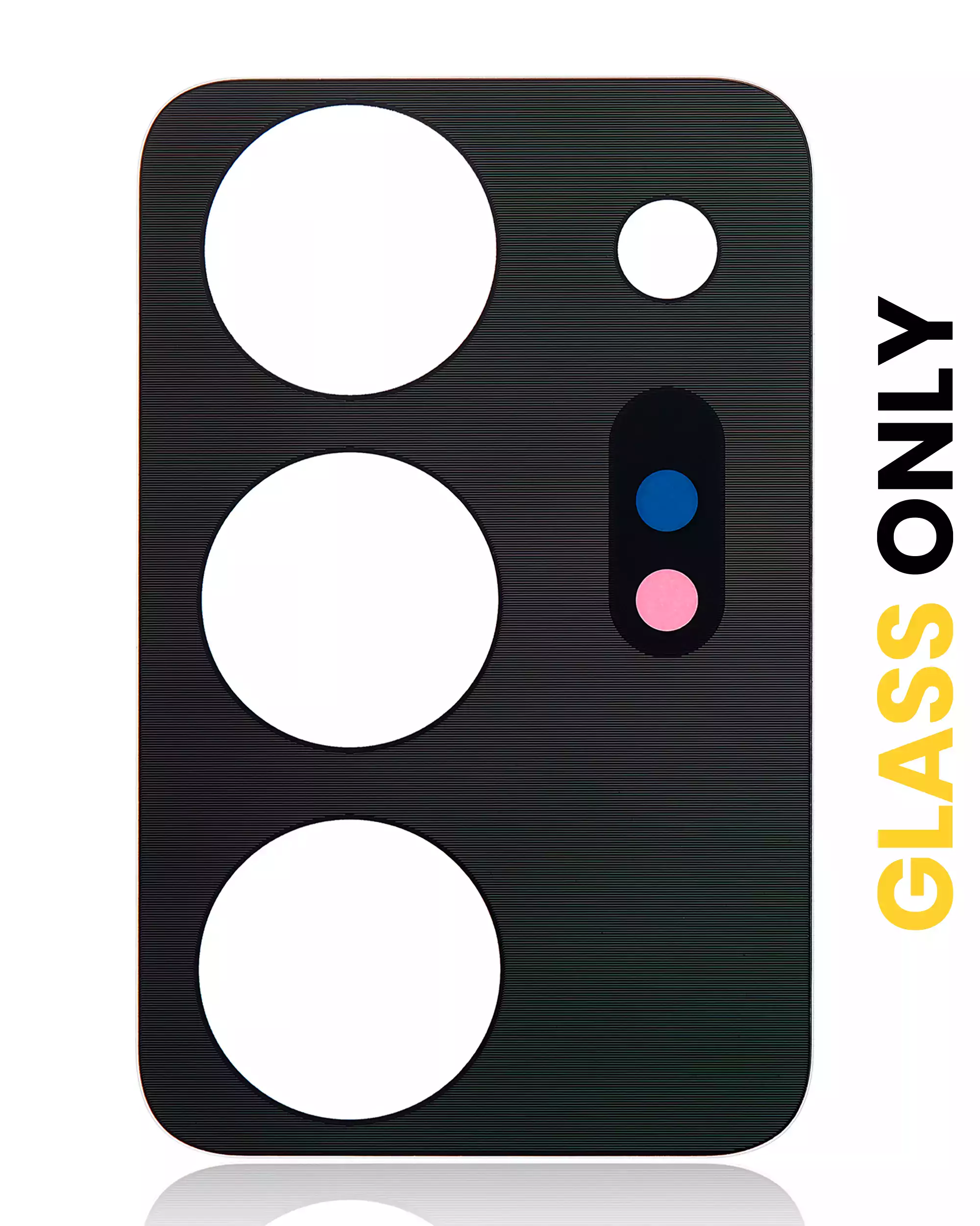 Back Camera Lens (Glass Only) With Adhesive Compatible For Samsung Galaxy Note 20 Ultra (Mystic Black) (10 Pack)