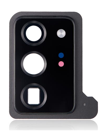 Back Camera Lens With Cover Bezel Ring Compatible For Samsung Galaxy Note 20 Ultra (Mystic Black)