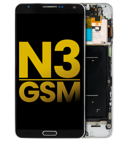 OLED Assembly With Frame Compatible For Samsung Galaxy Note 3 (Refurbished) (AT&amp;T / T-Mobile) (Black)